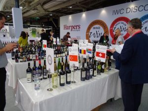 London Wine Fair tasting