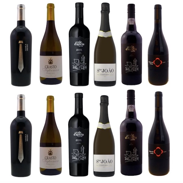 Mixed case of premium Portuguese wines